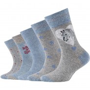 Preisvergleich für Strumpfwaren: Socken  grau Gr. 31-34 Mädchen Kinder