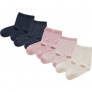 Preisvergleich für Strumpfwaren: Socken NKFVILDE  dunkelblau Gr. 31-33 Mädchen Kinder