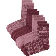 Preisvergleich für Strumpfwaren: Socken NKFWAK 4er Pack  altrosa Gr. 34-36 Mädchen Kinder