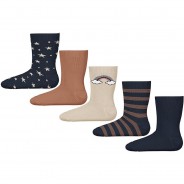 Preisvergleich für Strumpfwaren: Socken NMFVINNI  dunkelblau Gr. 19-21 Mädchen Kinder