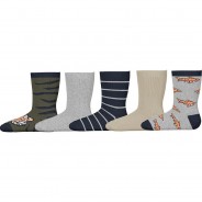 Preisvergleich für Strumpfwaren: Socken NMMVAGN  khaki Gr. 22-24 Jungen Kleinkinder