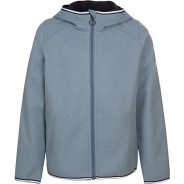 Preisvergleich für Jacken & Outdoorkleidung: Softshell Jacke Smoothie mit Kapuze reflektierendes Badge Kinder blau Gr. 152/158  Kinder