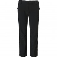 Preisvergleich für Hosen: Softshellhose KABWE  schwarz Gr. 128 Mädchen Kinder