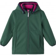 Preisvergleich für Jacken & Outdoorkleidung: Softshelljacke NKFMALTA  grün Gr. 158 Mädchen Kinder