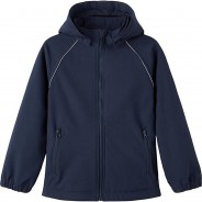 Preisvergleich für Jacken & Outdoorkleidung: Softshelljacke NKMALFA  dunkelblau Gr. 122 Jungen Kinder