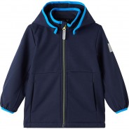 Preisvergleich für Jacken & Outdoorkleidung: Softshelljacke NMMMALTA  dunkelblau Gr. 98 Jungen Kleinkinder