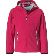 Preisvergleich für Jacken & Outdoorkleidung: Softshelljacke  rot Gr. 128 Mädchen Kinder
