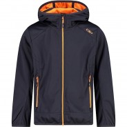 Preisvergleich für Jacken & Outdoorkleidung: Softshelljacke Softshelljacken grau/orange Gr. 140