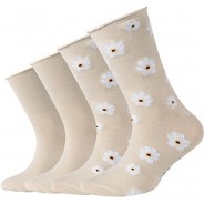 Preisvergleich für Strumpfwaren: s.Oliver Kinder Socken 4er-Pack beige Gr. 31-34