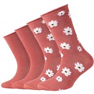 Preisvergleich für Strumpfwaren: s.Oliver Kinder Socken 4er-Pack rosa Gr. 39-42