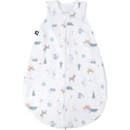 Preisvergleich für Schlafsäcke: Sommerschlafsack Jersey weiß Gr. 74