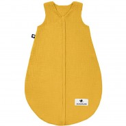 Preisvergleich für Schlafsäcke: Sommerschlafsack Terra Musselin gelb Gr. 62