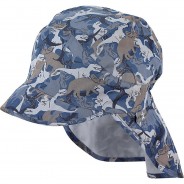 Preisvergleich für Mützen & Accessoires: Sonnenhut  blau Gr. 51 Jungen Kleinkinder