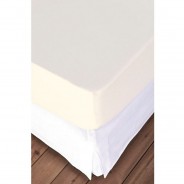 Preisvergleich für Heimtextilien: Spannbettlaken Mako Cotton Feinjersey  100x200 cm weiß-kombi Gr. 100 x 200