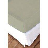 Preisvergleich für Heimtextilien: Spannbettlaken Mako Cotton Feinjersey  150x200 cm hellgrau Gr. 150 x 200