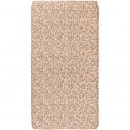 Preisvergleich für Babybettwäsche: Spannbetttuch Botanical poplin crib fitted sheet beige Gr. 40 x 90