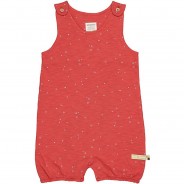 Preisvergleich für Strampler & Spieler: Spieler Slub Jersey mit Druck Strampler rot Gr. 74/80