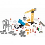Preisvergleich für Autos: Spielset Construction Baustelle mehrfarbig