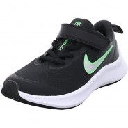 Preisvergleich für Schuhe: Jungen Sneaker Schuhe Star Runner 3 Sneaker Kinderschuhe Synthetikkombination uni Halbschuhe lime Gr. 28 Jungen Kinder