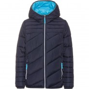 Preisvergleich für Jacken & Outdoorkleidung: Steppjacke Outdoorjacken blau Gr. 116
