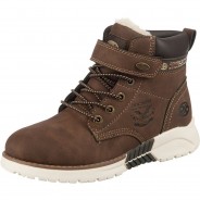 Preisvergleich für Schuhe: Stiefel DOCKTEX  dunkelbraun Gr. 33 Jungen Kinder