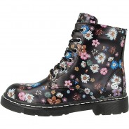Preisvergleich für Schuhe: Stiefel  schwarz-kombi Gr. 34 Mädchen Kinder