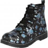 Preisvergleich für Schuhe: Stiefel  schwarz/blau Gr. 27 Mädchen Kleinkinder