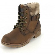 Preisvergleich für Schuhe: Stiefelette Halbschuhe braun Gr. 33