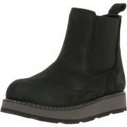 Preisvergleich für Schuhe: Stiefeletten RISEC  schwarz Gr. 39 Jungen Kinder