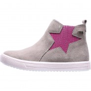 Preisvergleich für Schuhe: Stiefeletten SHIVA  grau/beige Gr. 24 Mädchen Kleinkinder