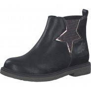 Preisvergleich für Schuhe: Stiefeletten , Sterne schwarz Gr. 30 Mädchen Kinder