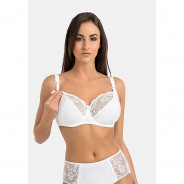 Preisvergleich für Mode für Mamas: Still-BH aus baumwolle und Spitze Anastasia Mama Still-BHs weiß Gr. 80I Damen Erwachsene