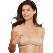 Preisvergleich für Mode für Mamas: Still BH mit Schale Miss Lovely Still-BHs hellbraun Gr. 80G Damen Erwachsene