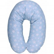 Preisvergleich für Stillartikel: Stillkissen Sterne 190 cm Stillkissen blau Gr. one size