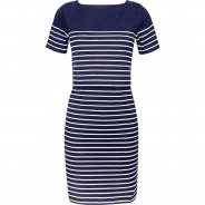 Preisvergleich für Mode für Mamas: Stillkleid blau/weiß Gr. 40/42 Damen Kinder