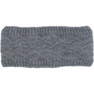 Preisvergleich für Mützen & Accessoires: Stirnband  grau Gr. 51-53 Mädchen Kinder