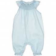 Preisvergleich für Strampler & Spieler: Strampler  light blue denim Gr. 62 Mädchen Kinder