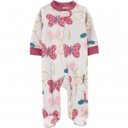 Preisvergleich für Strampler & Spieler: Strampler , Schmetterlinge rot/weiß Gr. 74 Mädchen Baby