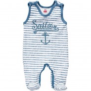 Preisvergleich für Strampler & Spieler: Strampler Strampler  blau/weiß Gr. 68 Jungen Kinder
