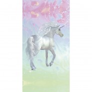 Preisvergleich für Heimtextilien: Strand- / Badetuch Einhorn, 75 x 150 cm pastellgrün