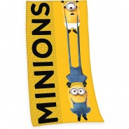 Preisvergleich für Heimtextilien: Strand- & Badetuch Minions 2, Velourstuch 75 x 150 cm gelb