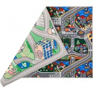 Preisvergleich für Heimtextilien: Straßenteppich Beidseitig Holiday City Spielteppiche bunt Gr. 133 x 190