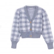 Preisvergleich für Oberteile: Strickjacke EUGENIA  blau Gr. 164 Mädchen Kinder