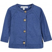 Preisvergleich für Oberteile: Strickjacke Giraffe Strickjacken  blau Gr. 56 Jungen Kinder