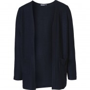Preisvergleich für Oberteile: Strickjacke NKFVICTI  dunkelblau Gr. 146/152 Mädchen Kinder