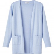 Preisvergleich für Oberteile: Strickjacke NKFVICTI  hellblau Gr. 104 Mädchen Kinder