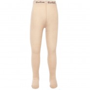 Preisvergleich für Strumpfwaren: Strickstrumpfhose Glitzer  gold Gr. 92/98 Mädchen Kleinkinder