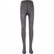 Preisvergleich für Strumpfwaren: Strickstrumpfhose Glitzer  schwarz Gr. 92/98 Mädchen Kleinkinder