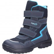 Preisvergleich für Schuhe: Superfit Jungen Robuster Winterschuh Stiefeletten blau Gr. 23 Jungen Kinder