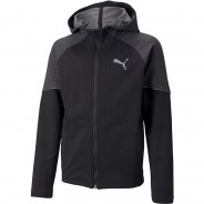 Preisvergleich für Oberteile: Sweatjacke ACTIVE SPORTS  schwarz Gr. 164 Jungen Kinder